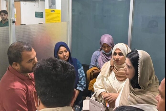 1765560112-027f93999c23d60faa6e5fb137af4e2d হাদির পরিবারের পাশে জুবাইদা রহমান