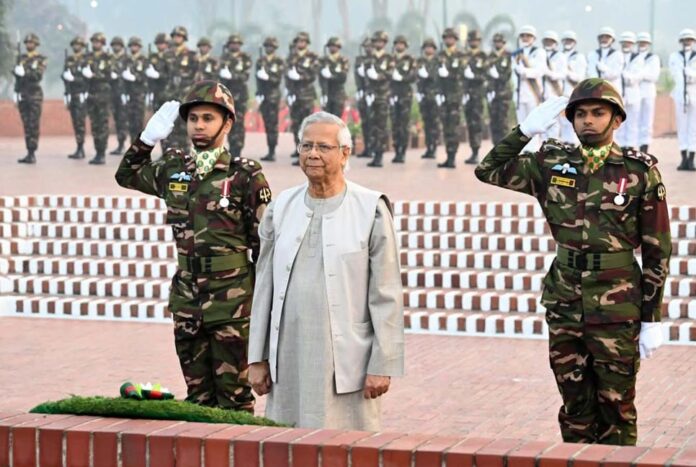 1765852129-db8e74df8d74f3efdd249a3fd3a466da বিজয় দিবসে বীর শহীদদের প্রতি শ্রদ্ধা প্রধান উপদেষ্টার