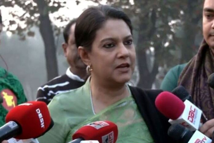 1765854504-542f956a15026f7bf3d8a9fc0d96a4db ফেব্রুয়ারির নির্বাচন গণতন্ত্রের শক্ত ভিত্তি তৈরি করবে: উপদেষ্টা রিজওয়ানা