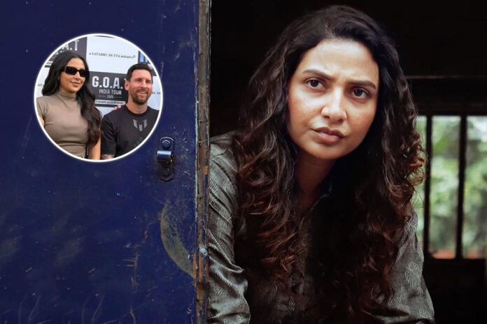 1765868886-6c1bc534dc1def4881d34070c00db28a আমার ছবি তোলার জন্যই কি আপনারা মেসিকে দেখতে পাননি, প্রশ্ন শুভশ্রীর