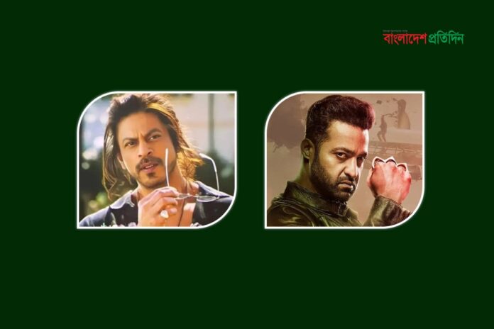 ‘পাঠান ২’ ঘিরে গুঞ্জন, মুখোমুখি হবেন শাহরুখ-এনটিআর