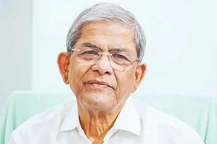 ঠাকুরগাঁও-১ আসনে মনোনয়নপত্র নিলেন মির্জা ফখরুল