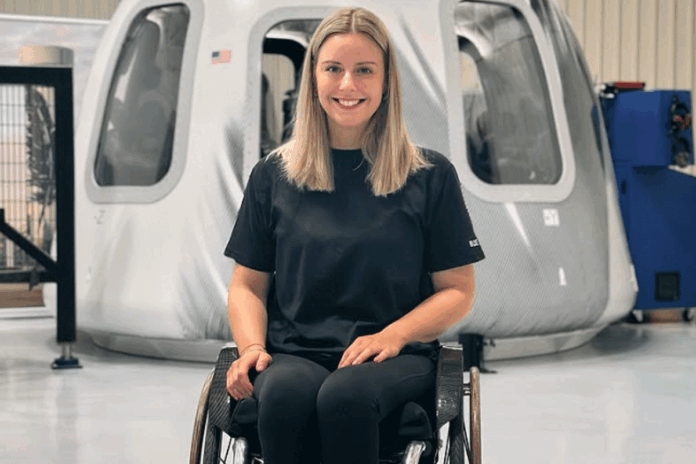 প্রথম হুইলচেয়ার ব্যবহারকারী যাচ্ছে মহাকাশে