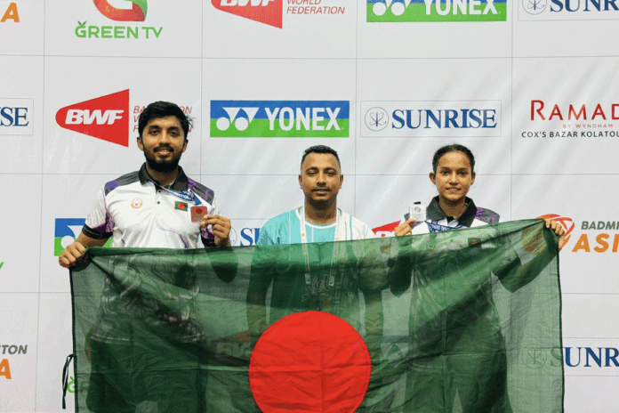 জুমা-ঊর্মির রৌপ্য পদক জয়