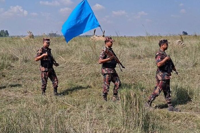 পতাকা বৈঠক শেষে বিএসএফ সদস্যকে ফেরত দিলো বিজিবি