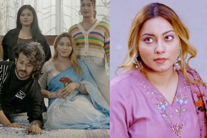 এই প্রথম নাটকে অভিনয় করলেন মেঘনা আলম