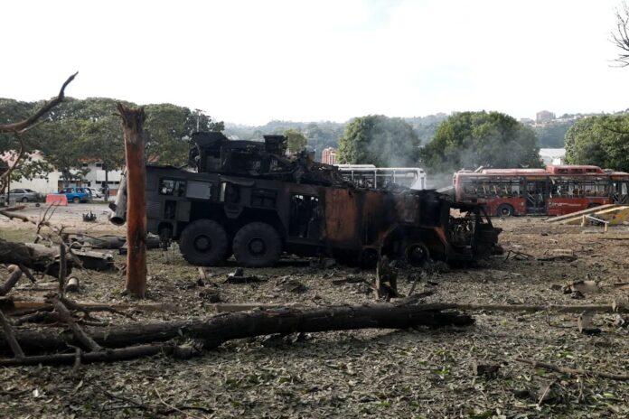 ভেনেজুয়েলায় মার্কিন হামলায় নিহত অন্তত ৪০