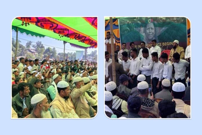 রোহিঙ্গা ক্যাম্পে মিয়ানমারের স্বাধীনতা দিবস পালন