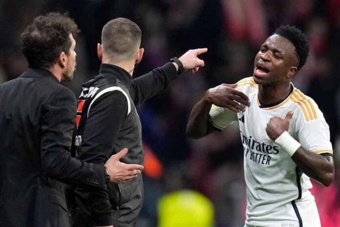 গোলখরায় ভিনিসিয়ুস, মাঠে হতাশা আর হলুদ কার্ড