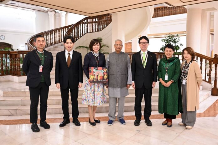 জাপানি বিনিয়োগ ও আরো বাংলাদেশি কর্মী নিয়োগের আহ্বান প্রধান উপদেষ্টার