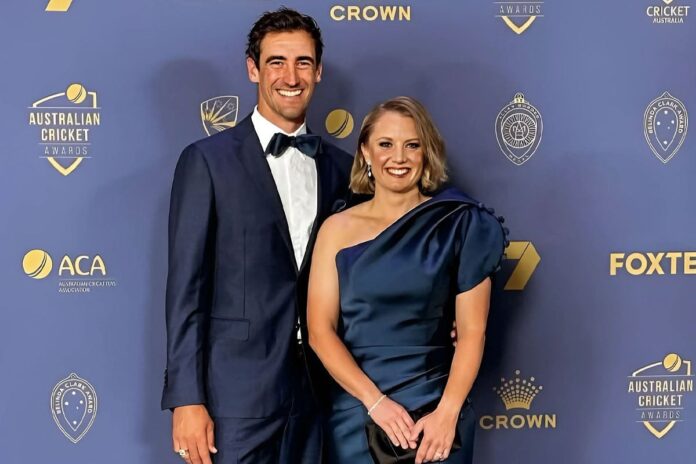 ক্রিকেট থেকে স্ত্রীর বিদায়ে আবেগঘন পোস্ট স্টার্কের