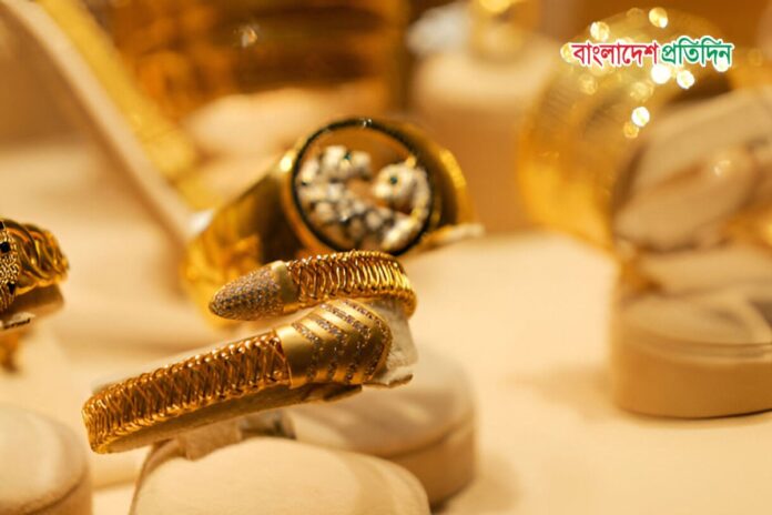 আজকের স্বর্ণের দাম