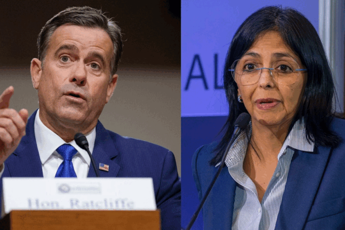 ভেনেজুয়েলার অন্তর্বর্তী প্রেসিডেন্টের সঙ্গে সিআইএ পরিচালকের বৈঠক