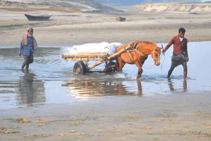 1768645440-fee4e47f3e4c529b1f2c751035a4492c বগুড়ায় নাব্যতা সংকটে যমুনা, শুকিয়ে গেছে বাঙালি নদী