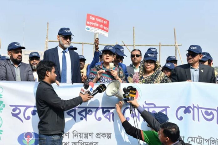 শব্দদূষণ নিয়ন্ত্রণে অকারণে হর্ন বাজানো বন্ধের আহ্বান পরিবেশ উপদেষ্টার