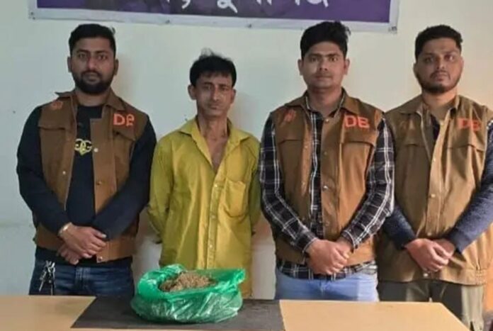 মুন্সীগঞ্জে গাঁজাসহ গ্রেফতার ১