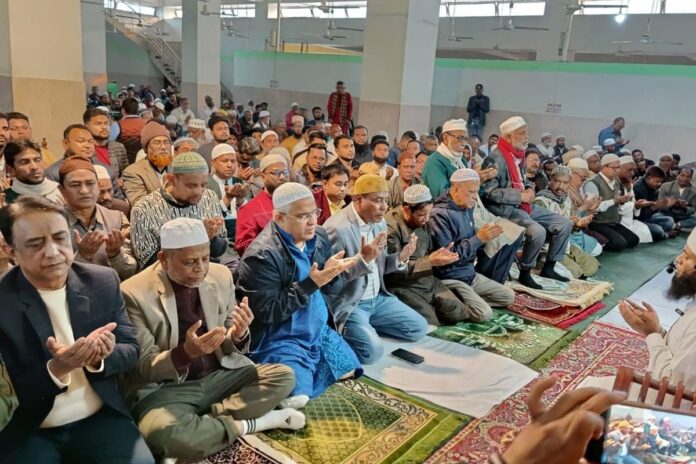 বগুড়ায় শহীদ জিয়াউর রহমানের জন্মবার্ষিকী উপলক্ষে দোয়া মাহফিল