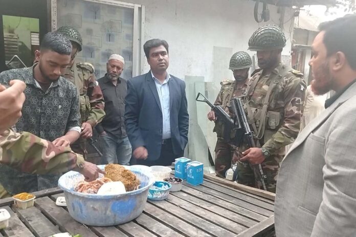 চাঁদপুরে ভোক্তার অভিযানে জরিমানা