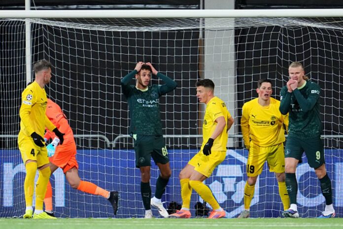 চ্যাম্পিয়নস লিগে ম্যানসিটির অঘটন