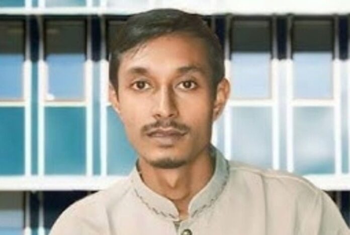 1769610124-b7e40ac6932a65eca56e8b9fcc992d89 কারাগার থেকে মুক্তি পেলেন স্ত্রী-সন্তান হারানো সেই ছাত্রলীগ নেতা সাদ্দাম