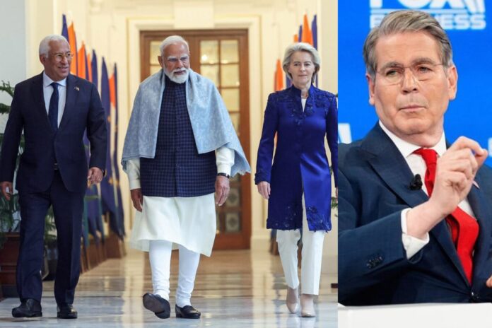 ভারতের সঙ্গে চুক্তি করায় ইউরোপের ওপর ক্ষেপেছে যুক্তরাষ্ট্র