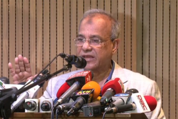 বাহিনীর সদস্যরা রাজনৈতিক এজেন্ডার সঙ্গে জড়িত হলে কঠোর ব্যবস্থা : স্বরাষ্ট্র উপদেষ্টা