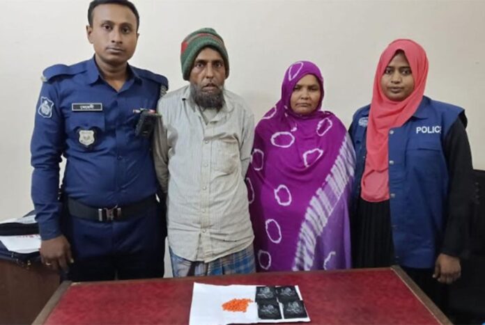 ব্রাহ্মণবাড়িয়ায় দুই মাদক কারবারি গ্রেফতার