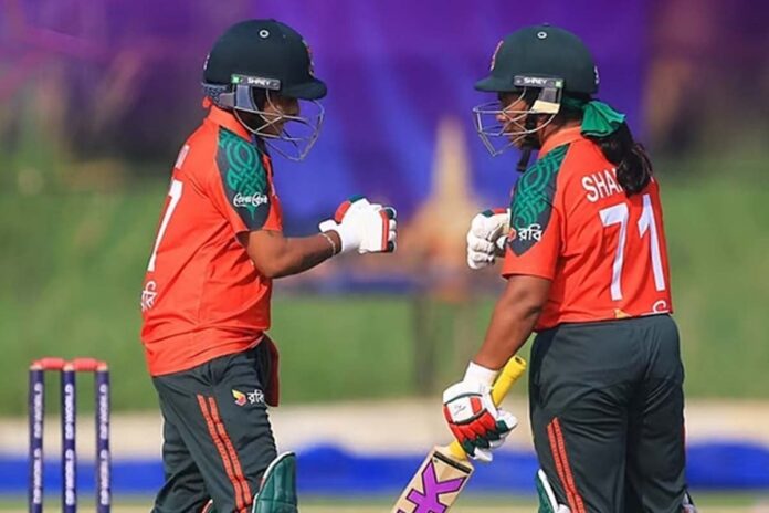 1771397576-edab7ba7e203cd7576d1200465194ea8 হ্যাটট্রিক জয়ে গ্রুপ চ্যাম্পিয়ন বাঘিনীরা