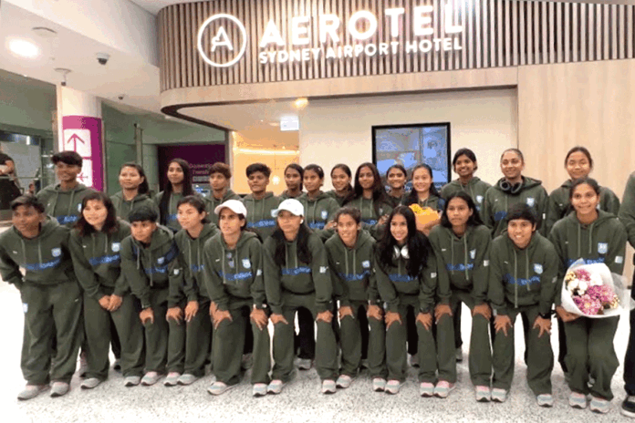 1771596569-3019f422209a6593f02fad5560f36b79 সিডনিতে পৌঁছেছে বাংলাদেশ নারী ফুটবল দল