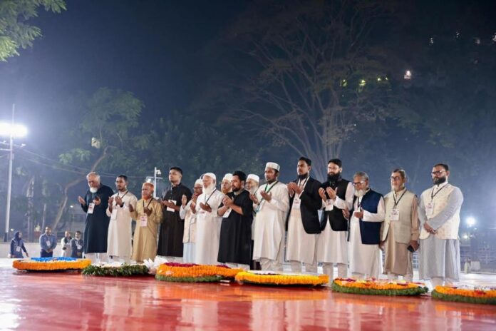 ভাষা শহীদদের শ্রদ্ধা জানালেন জামায়াত আমিরসহ বিরোধীদলীয় নেতারা