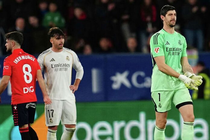 ওসাসুনার কাছে রিয়ালের লজ্জার হার