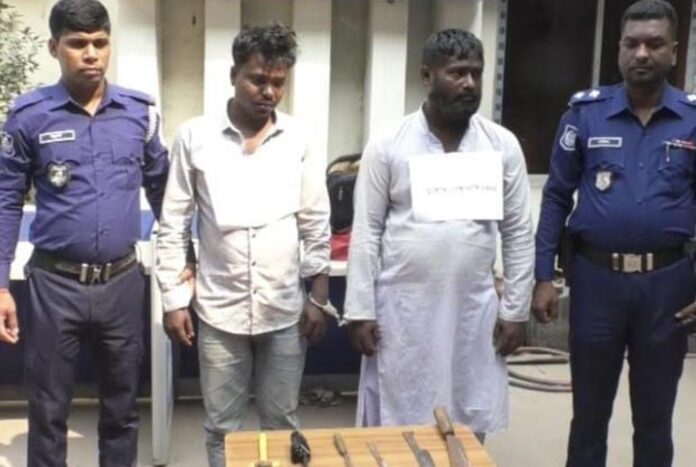 ডাকাতি হওয়া ড্রাম ভর্তি তেলের ট্রাক উদ্ধার, দুইজন গ্রেফতার