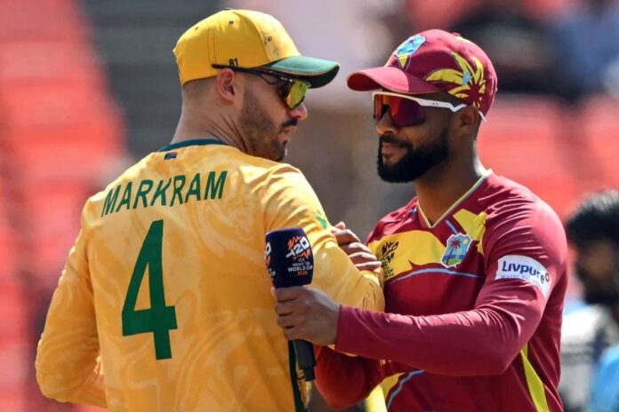 1772098256-d076f841ee81e3bc9d957b5a53cb441b ওয়েস্ট ইন্ডিজকে ব্যাটিংয়ে পাঠালো দক্ষিণ আফ্রিকা