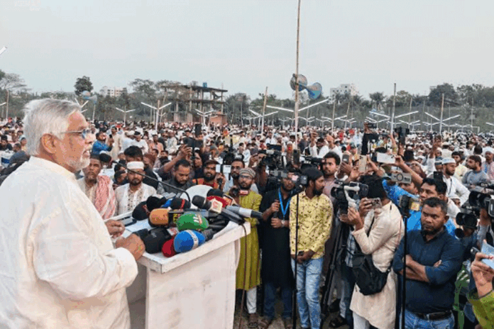 বিশ্ব দরবারে মাথা উঁচু করে দাঁড়াবে বাংলাদেশ: আমানউল্লাহ আমান