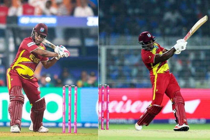 1772414115-5a9faf82821b1a7b8eaf85cac4737d61 ঝড় তুলে হেটমায়ার-পাওয়েলের ছক্কার রেকর্ড