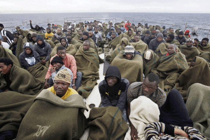 লিবিয়া উপকূলে নৌকাডুবে ৪ অভিবাসীর মৃত্যু