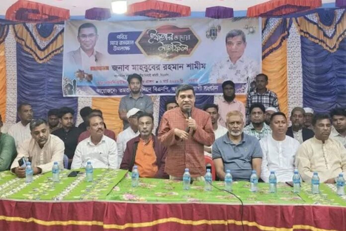 হাতিয়ায় বিএনপির ইফতার মাহফিল