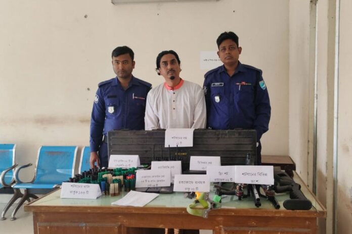 নড়িয়ায় ভক্ত হত্যা: সুরেশ্বর দরবার শরীফের পীর শাহীন নূরী গ্রেপ্তার