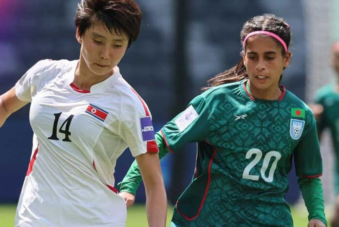 উইমেন’স এশিয়ান কাপ : উত্তর কোরিয়ার কাছেও হারলো বাংলাদেশ