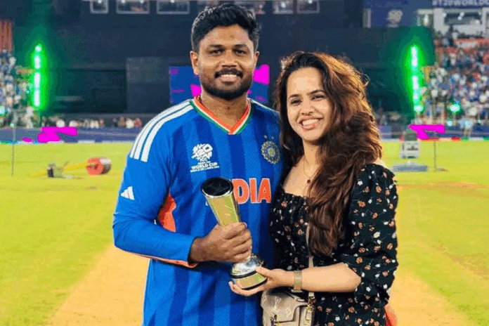 বিশ্বকাপ জেতার পর স্ত্রীকে প্রেমপত্র সঞ্জুর