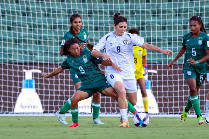 উজবেকিস্তানের কাছে হেরে বাংলাদেশের বিদায়