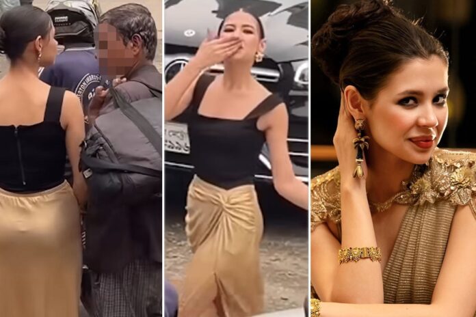 ঢাকার রাজপথে পথচারীকে পেটালেন মডেল মনিকা, সামাজিক মাধ্যমে তুমুল বিতর্ক