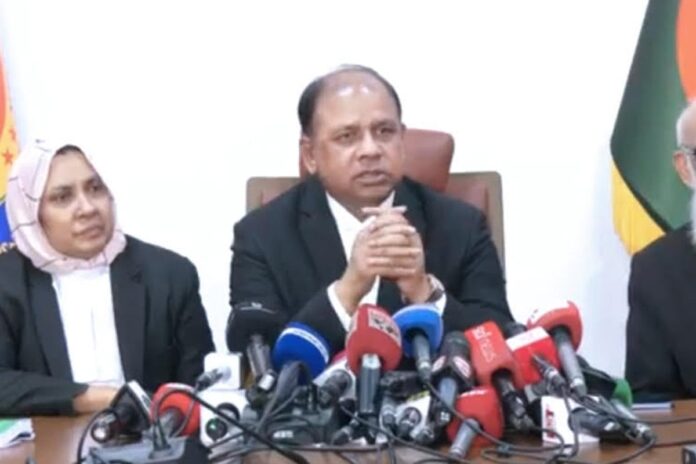 ফ্যাক্টস ফাইন্ডিং কমিটির তদন্তে অনিয়ম পেলে কঠোর ব্যবস্থা : চিফ প্রসিকিউটর