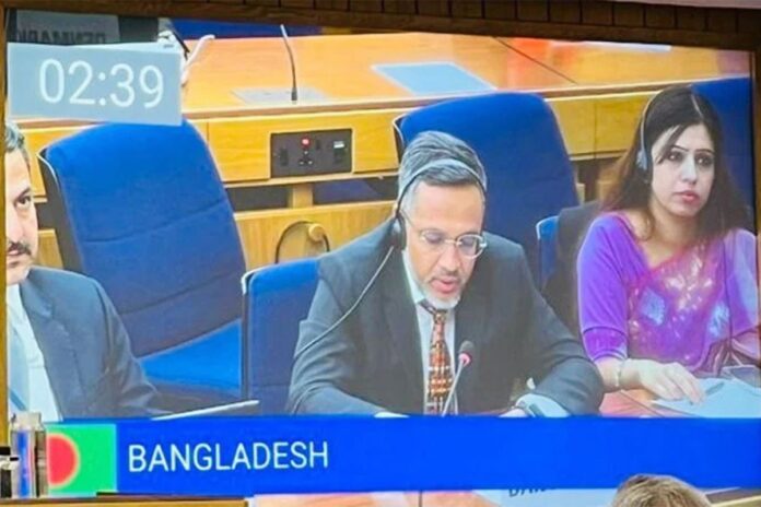 মধ্যপ্রাচ্য সংকট নিরসনে আইএমও’র বিশেষ অধিবেশনে বাংলাদেশ