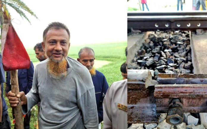 দিনমজুর এনামুলের বুদ্ধিতে বাঁচলো কয়েকশ ট্রেনযাত্রীর প্রাণ!