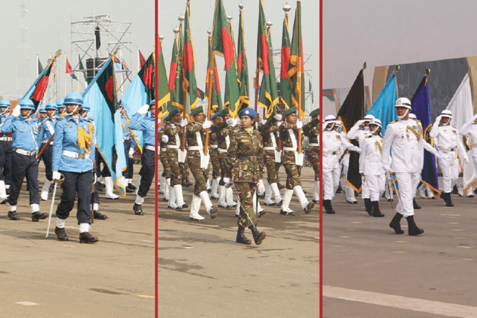 ২৬ মার্চ প্যারেড স্কয়ারে হবে কুচকাওয়াজ ও ফ্লাই পাস্ট