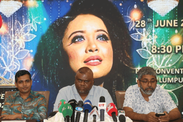 জুনে কুয়ালালামপুর মাতাবেন কণ্ঠশিল্পী ঐশী