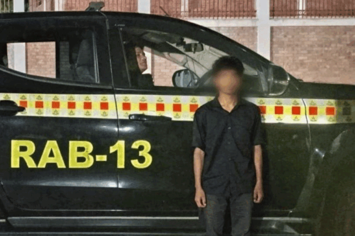 রংপুরে অস্ত্র মামলার আসামি জাবেদ গ্রেফতার