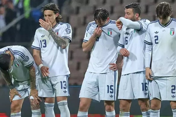 1775733768-fe5df232cafa4c4e0f1a0294418e5660 বিশ্বকাপ স্বপ্নভঙ্গ, টানা ব্যর্থতায় ভাঙছে ইতালির ফুটবল