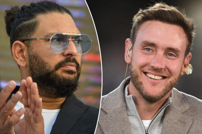 ‘ছয় বলে ছয় ছক্কা’ খেয়ে যুবরাজের সই করা জার্সি ডাস্টবিনে ফেলেন ব্রড